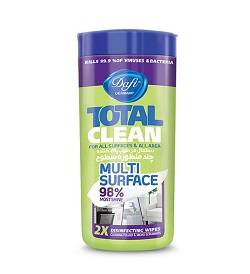 دافی دستمال مرطوب پاک کننده چند منظوره سطوح قوطی